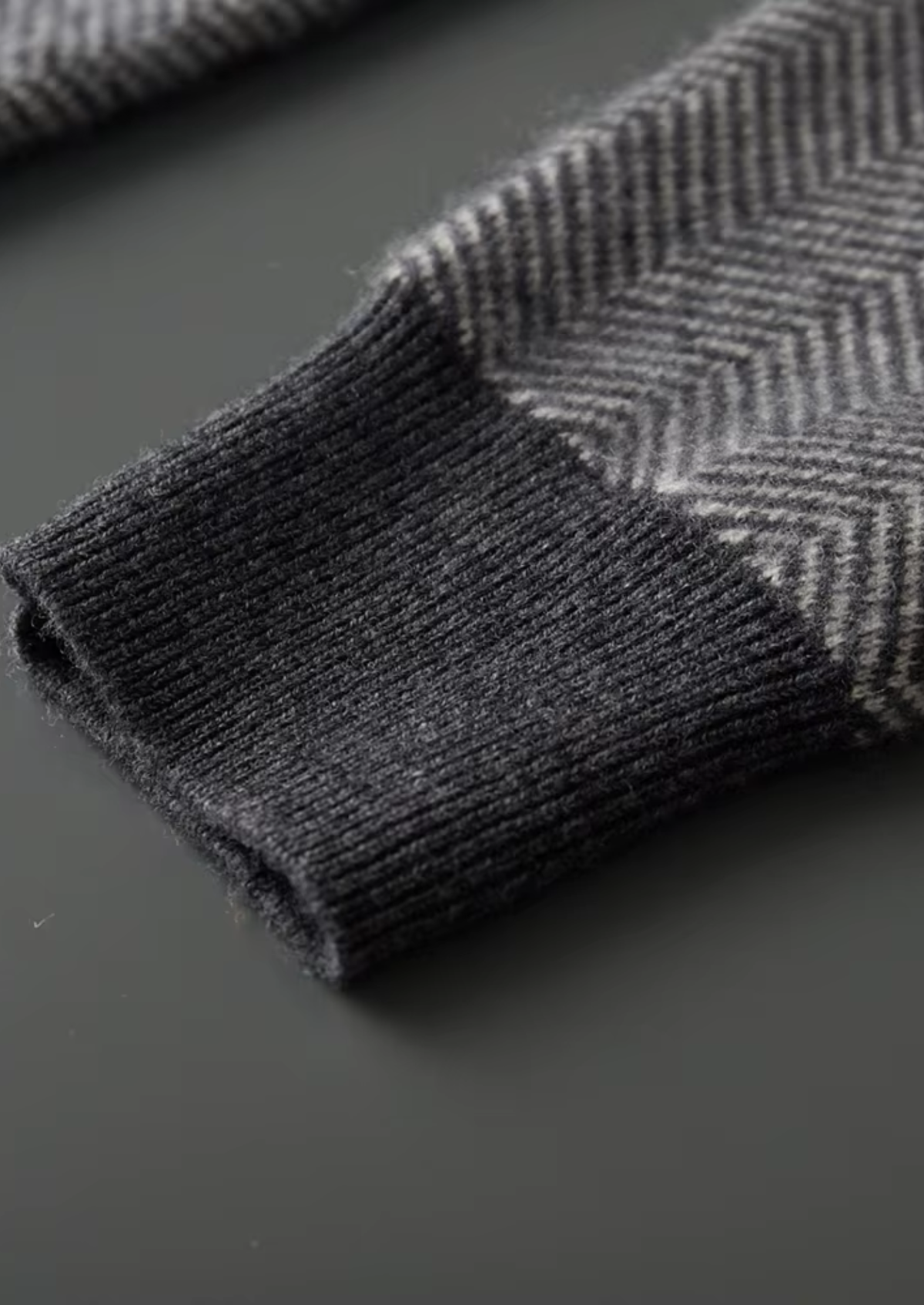 Men's 100% Merino Wool Knit Two-Piece Set - Matching Loungewear