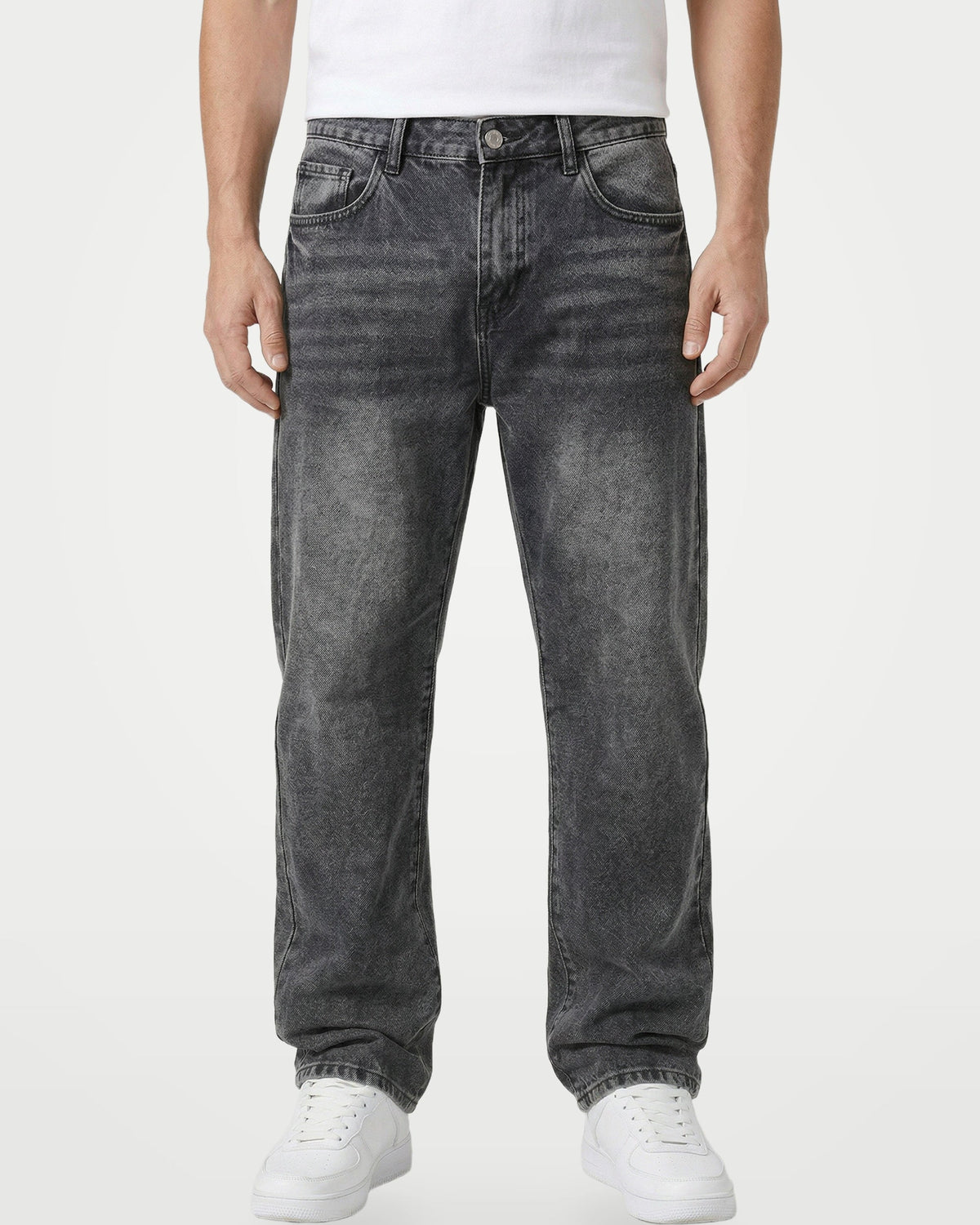 Men's Relaxed Fit Straight Leg Jeans