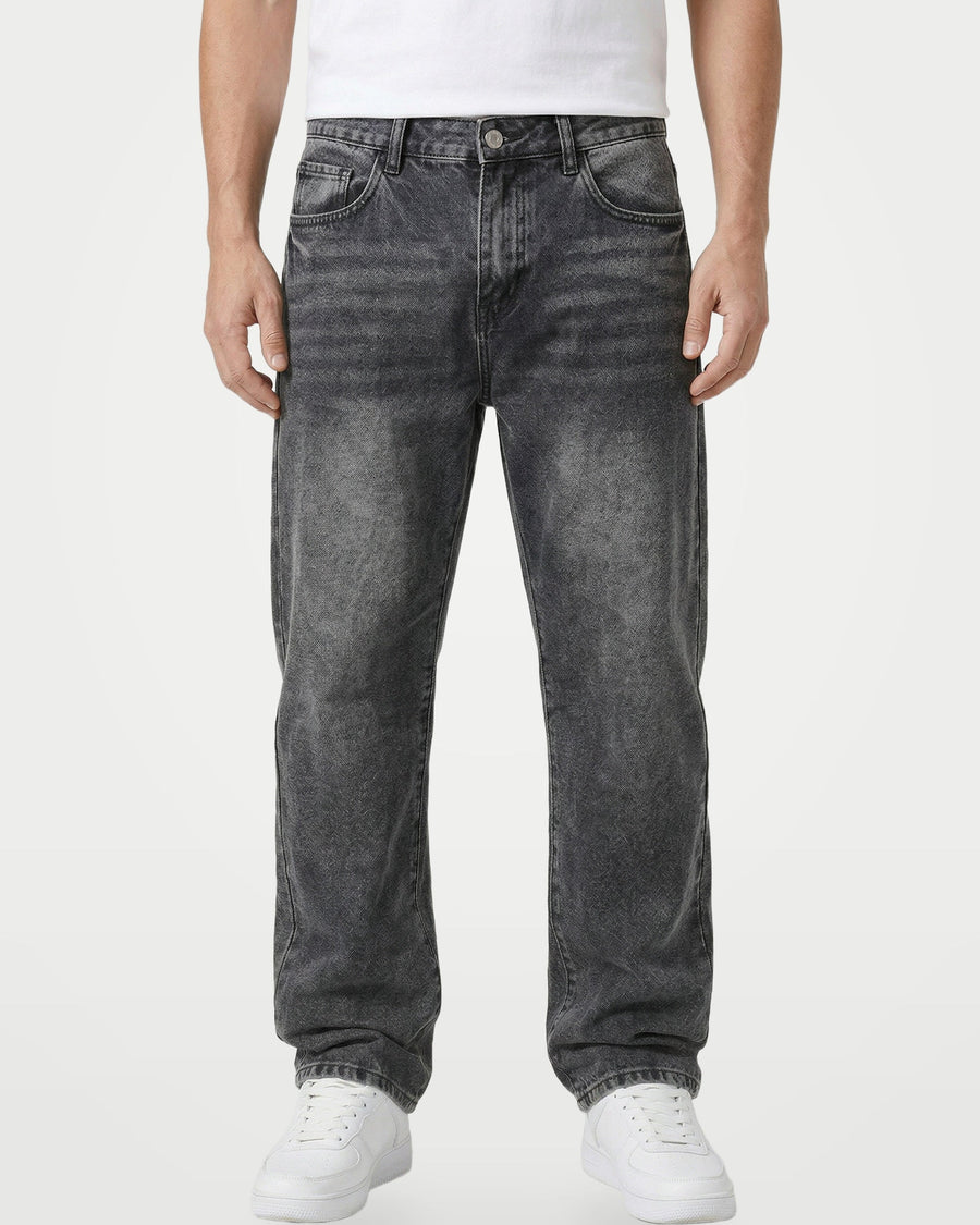 Men's Relaxed Fit Straight Leg Jeans