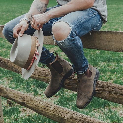 Men's Chelsea Boots - Chisel Toe, Elastic Side Panels