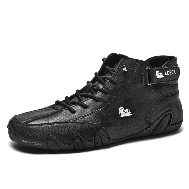 Zapatos Ortopédicos Hombre Impermeables y Antideslizantes