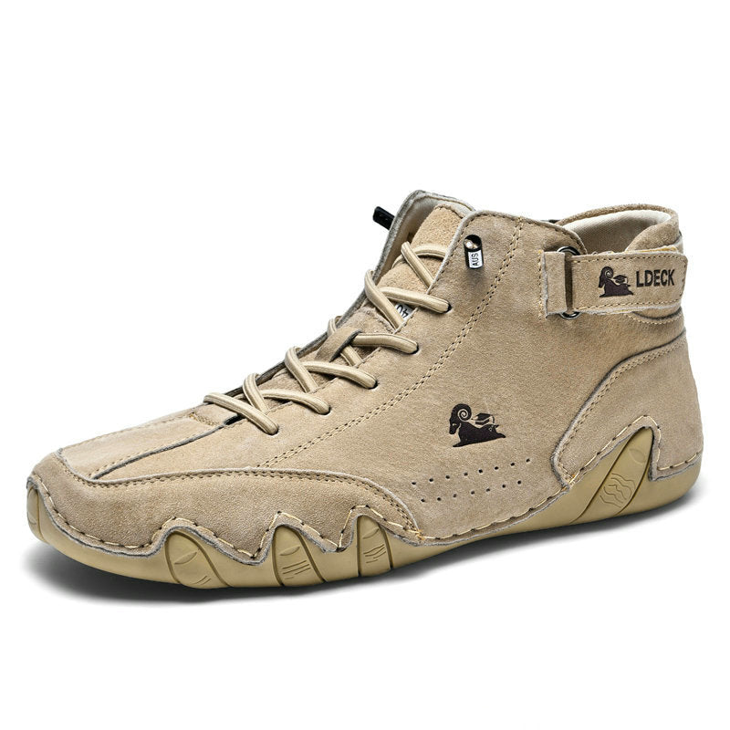 Zapatos Ortopédicos Hombre Impermeables y Antideslizantes