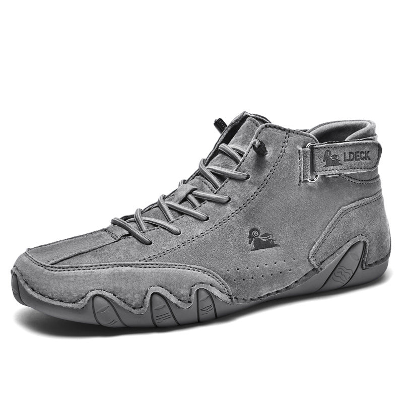 Zapatos Ortopédicos Hombre Impermeables y Antideslizantes