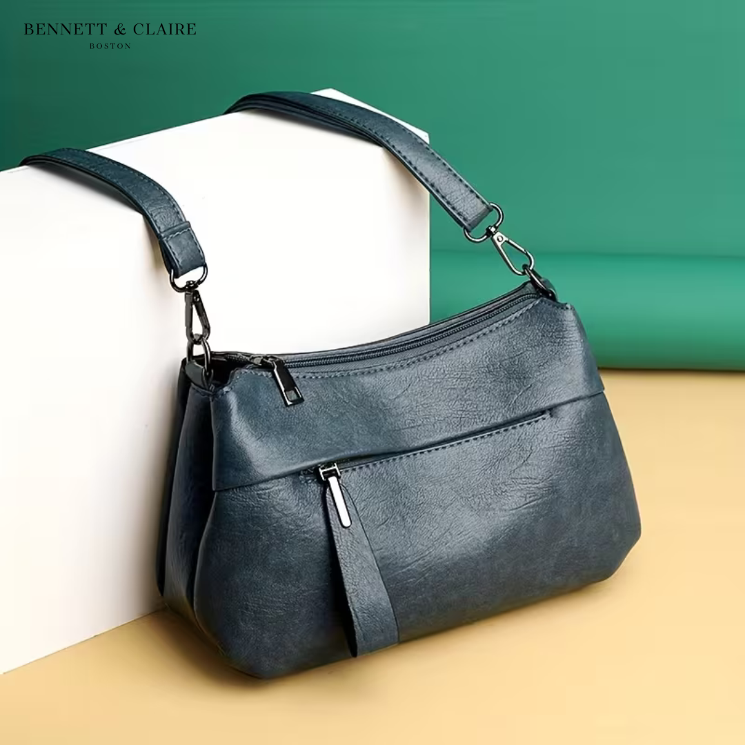 Women's Compact Crossbody Bag with Compartments