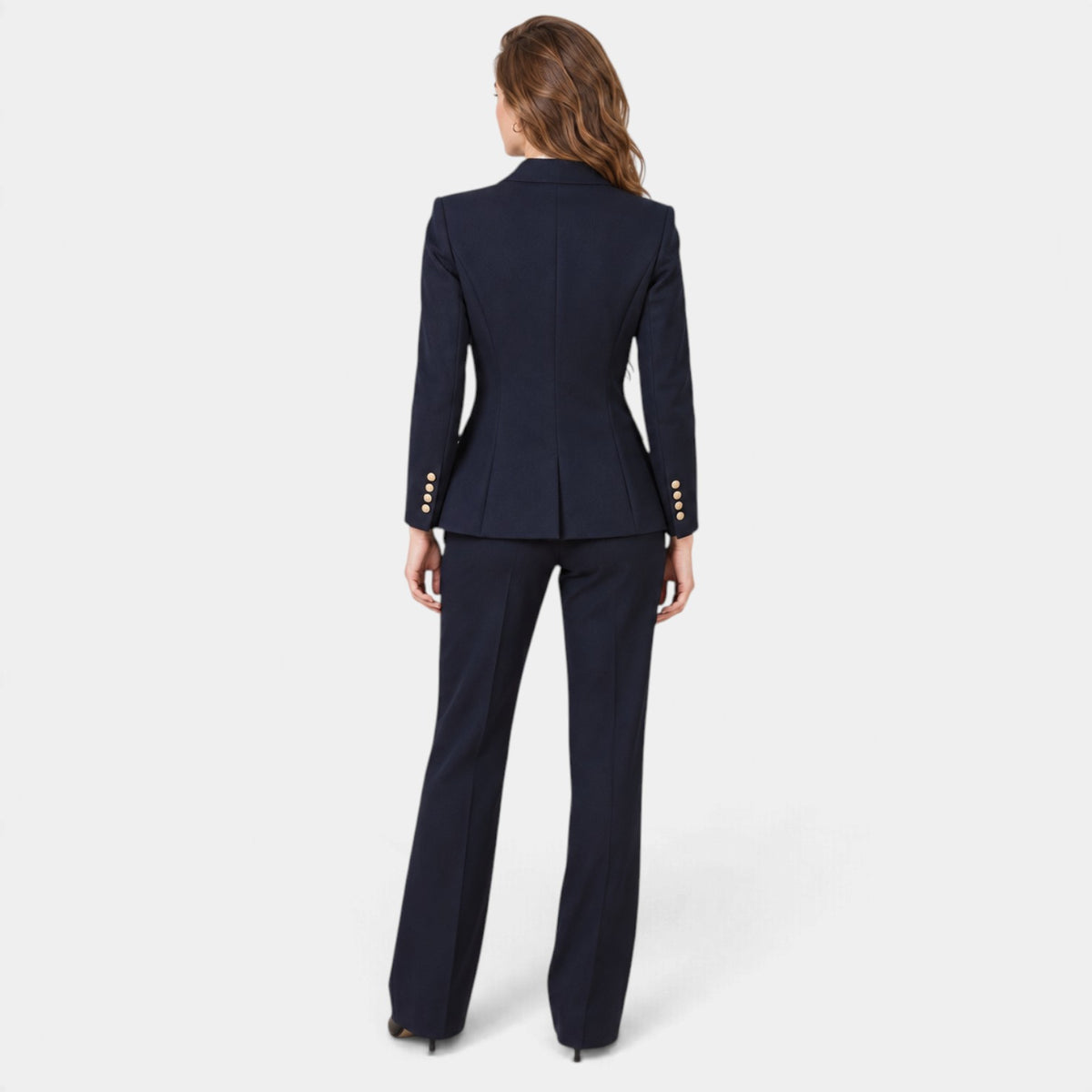 Women's 2-Piece Pant Suit - Blazer and Pants Set for Work, Sizes to 3XL