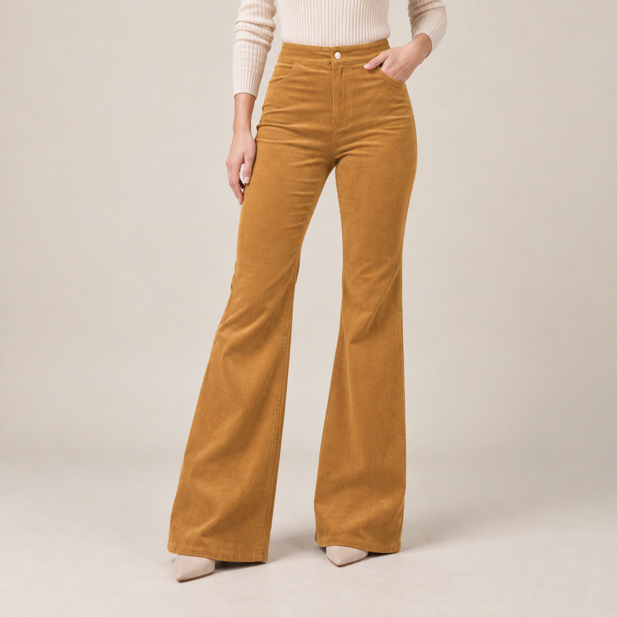 Women's High Waist Wide Leg Pants - Tailored Dress Pants