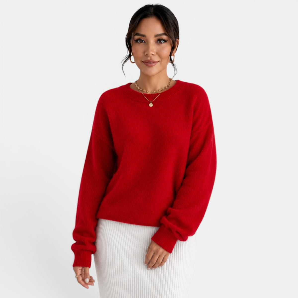 Suéter Mujer Cachemira Alpaca