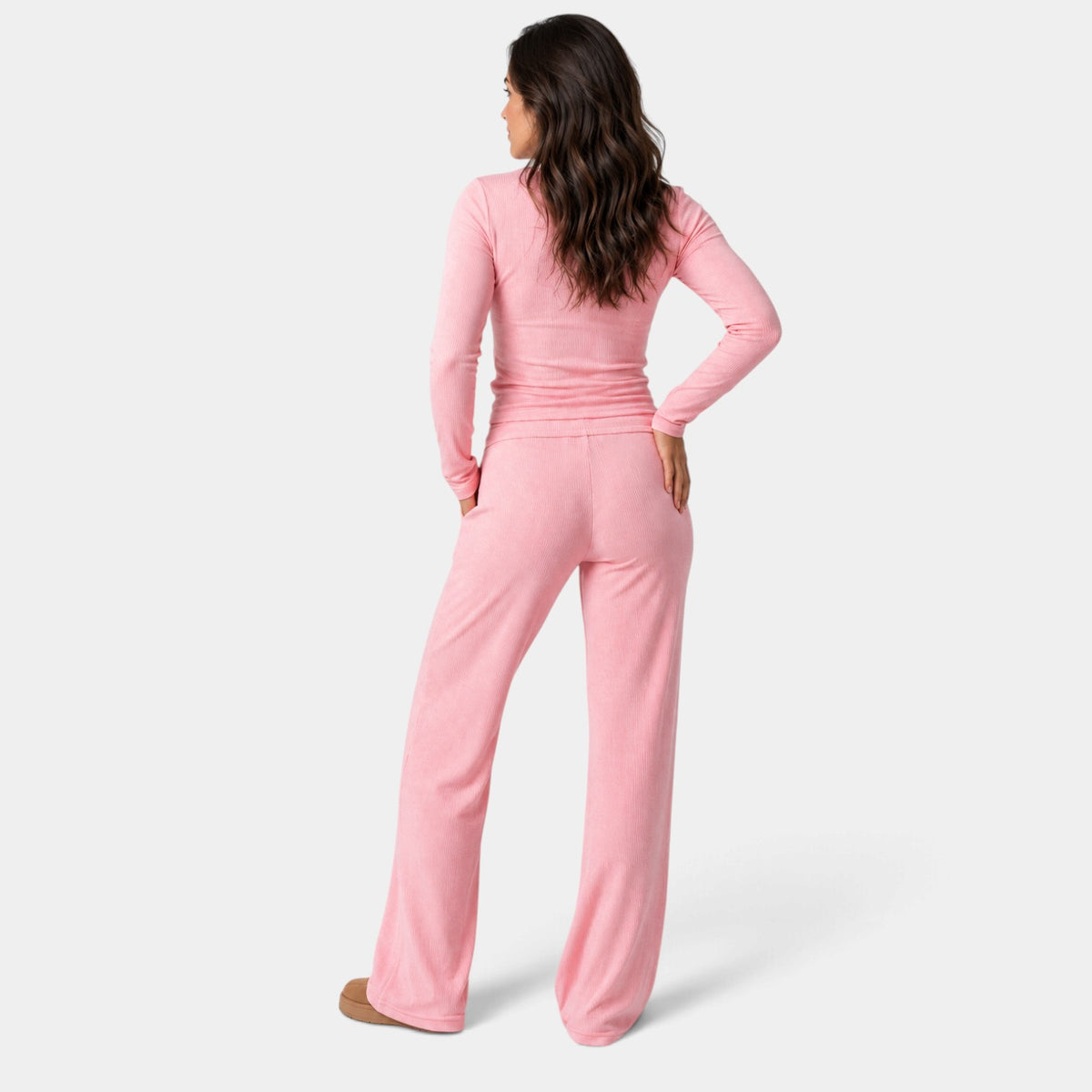 Conjunto Mujer de Punto Canalé Dos Piezas