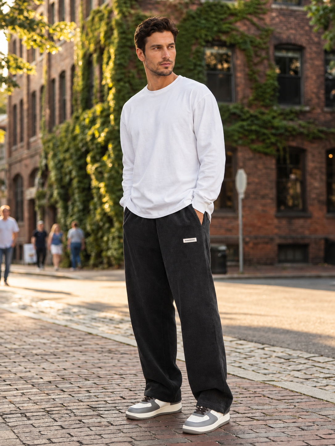 Pantalón Hombre de Pana Recto