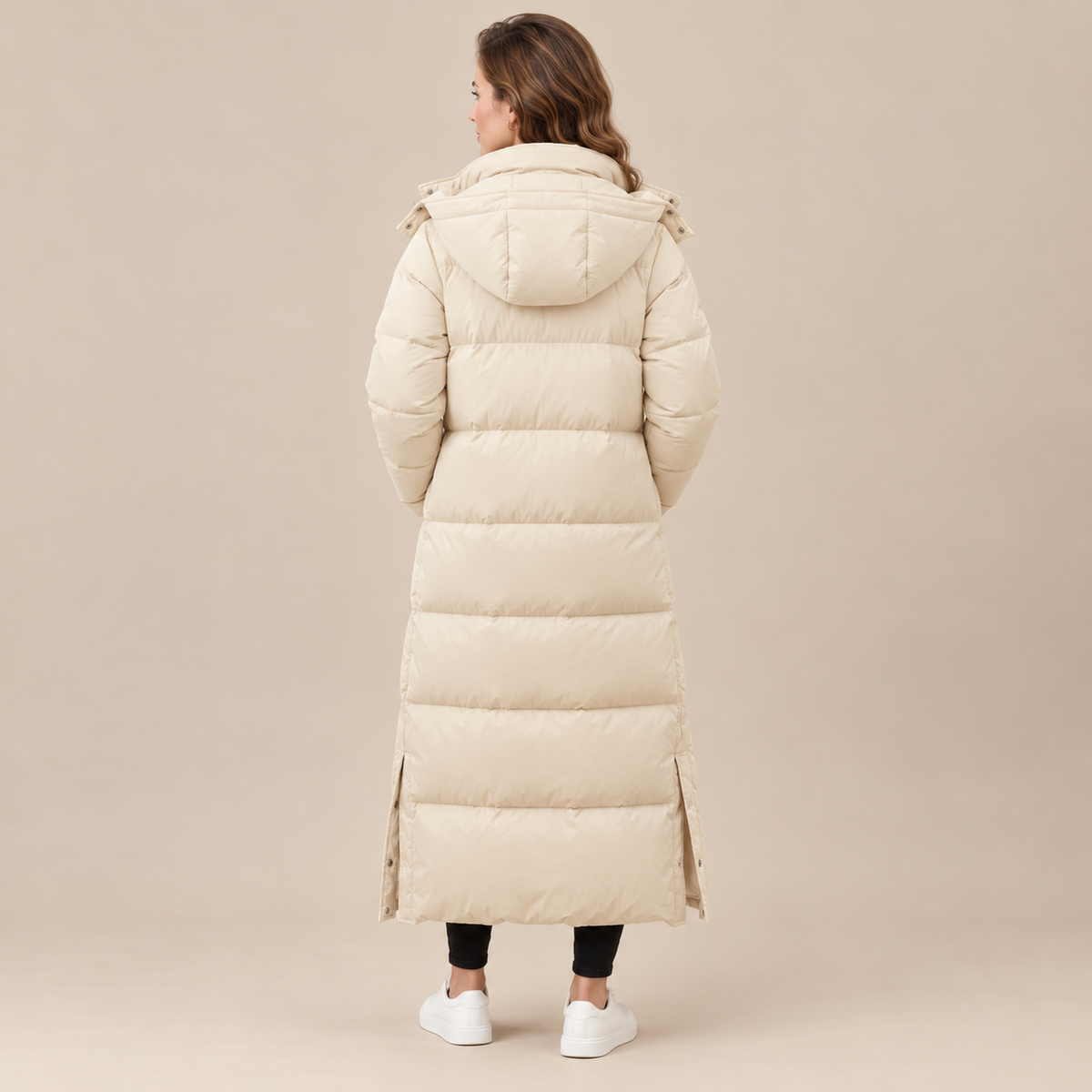 Chaqueta Acolchada para Mujer con Relleno de Plumón