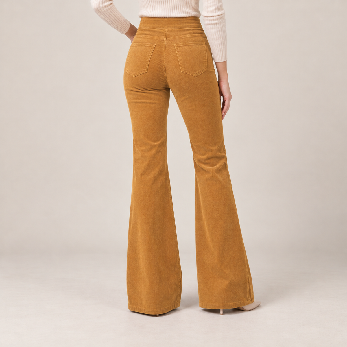 Women's High Waist Wide Leg Pants - Tailored Dress Pants