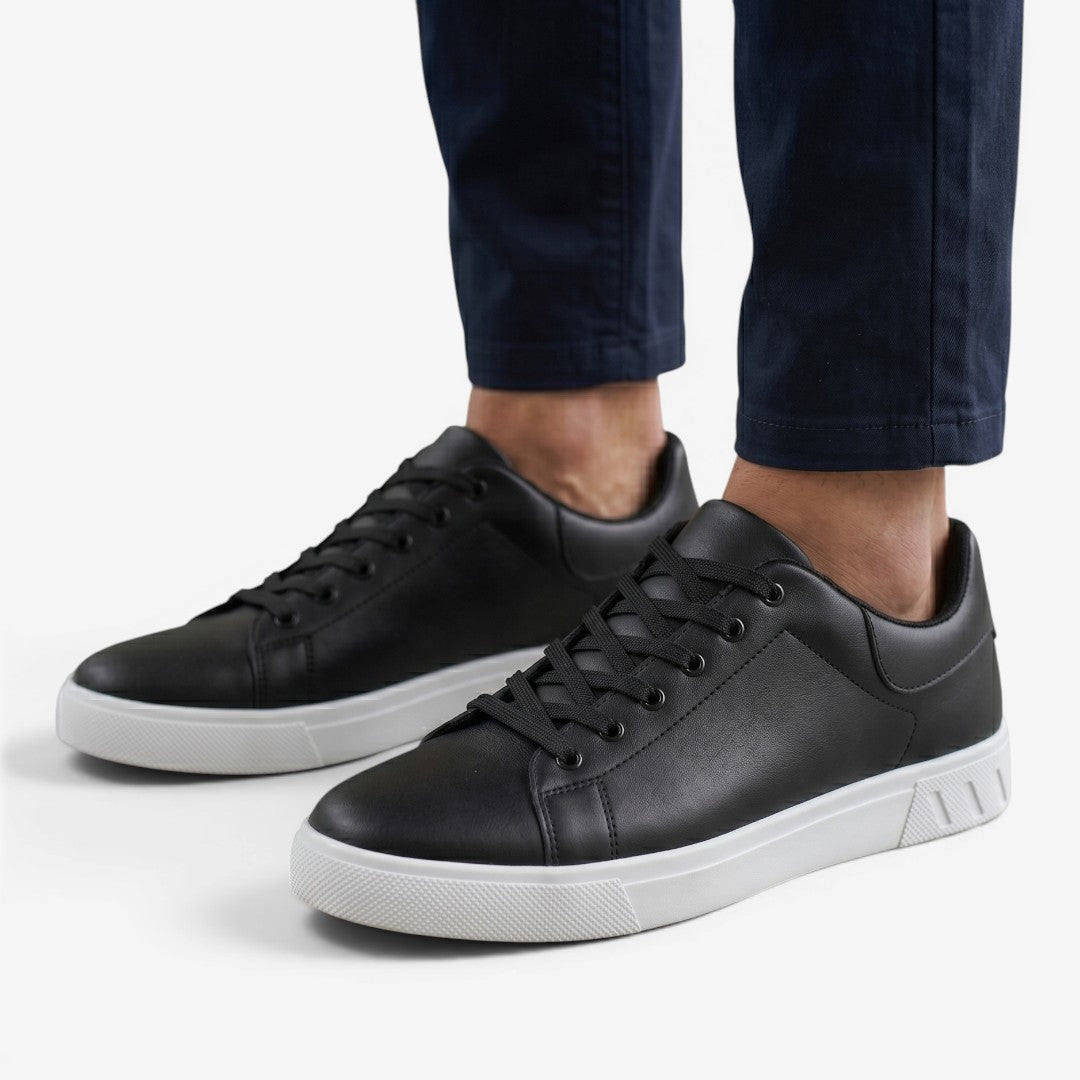 Men's Classic Low-Top Sneakers - Casual Lace-Up Shoes