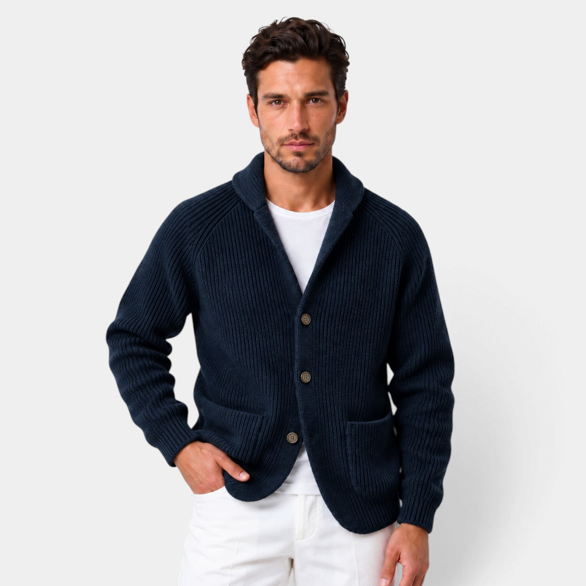 Cárdigan de Lana Canalé para Hombre