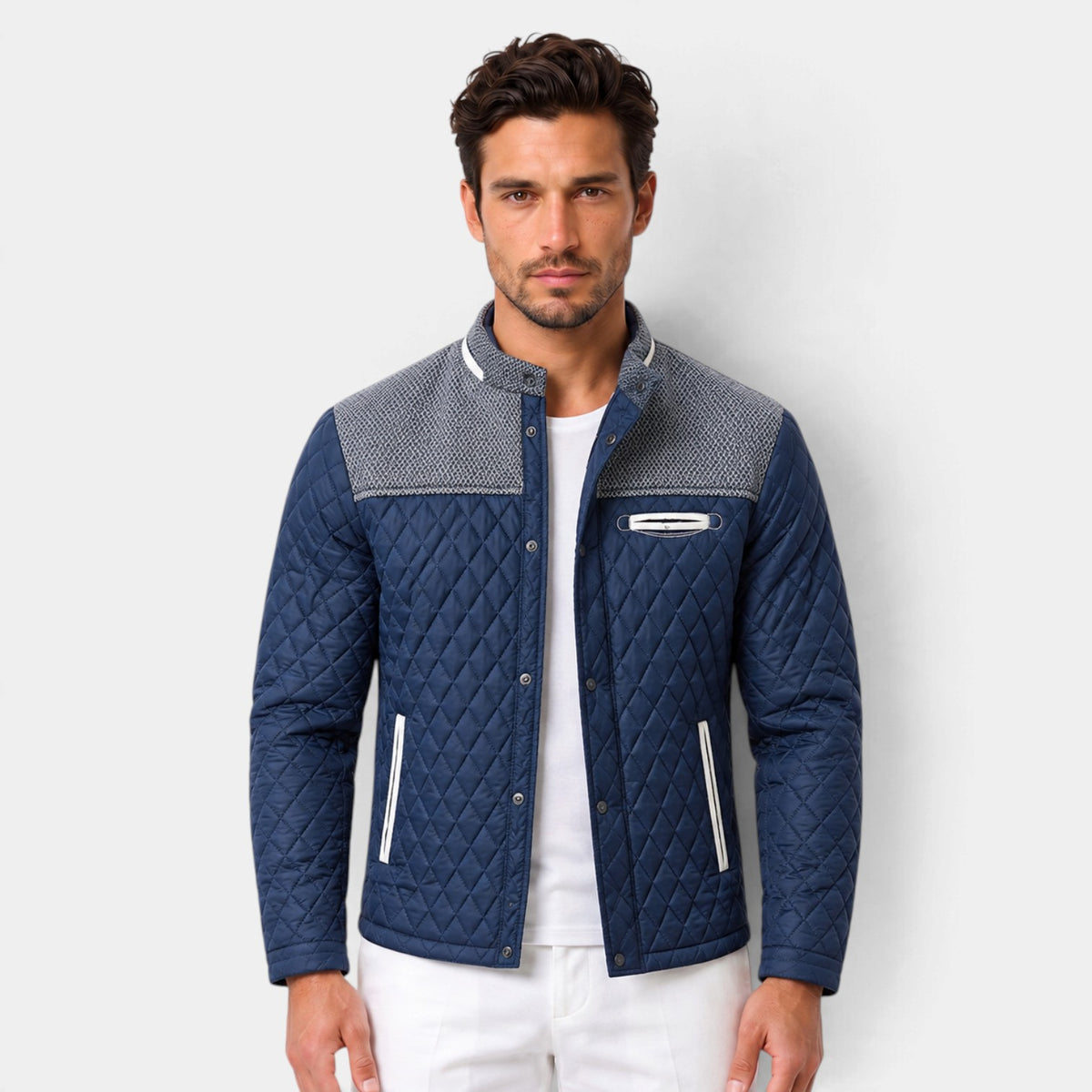 Men's Warm Winter Jacket - Heat-Tech Thermal Fabric