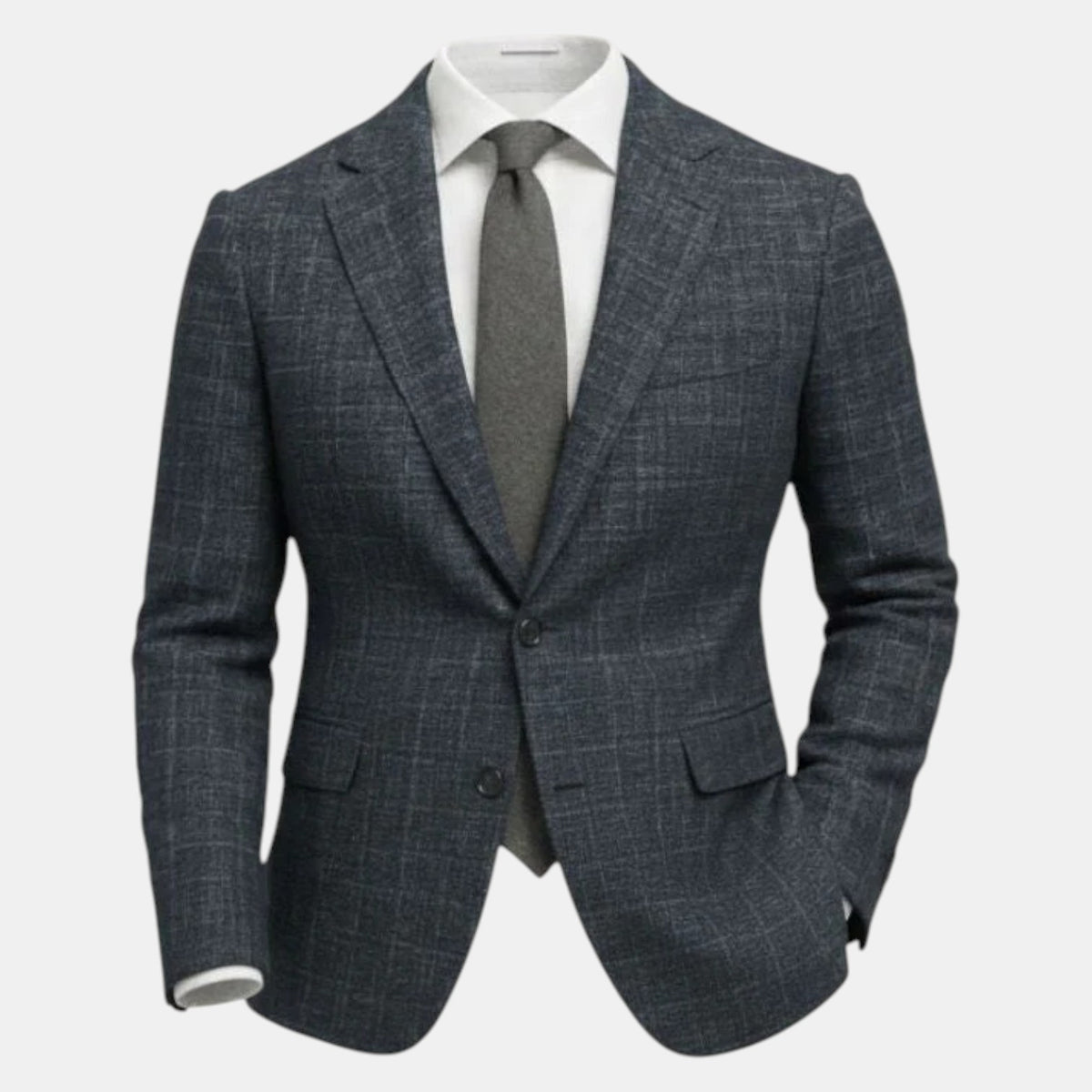 Men's Slim Fit 3-Button Sport Coat - Lightweight, Classic Lapels