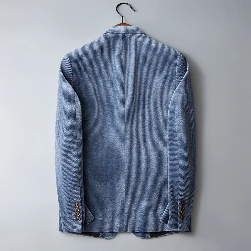Men's casual stretch blazer with anti-wrinkle finish