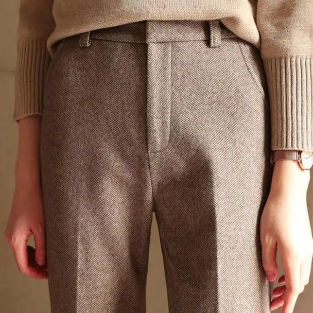Pantalón Mujer Clásico de Lana