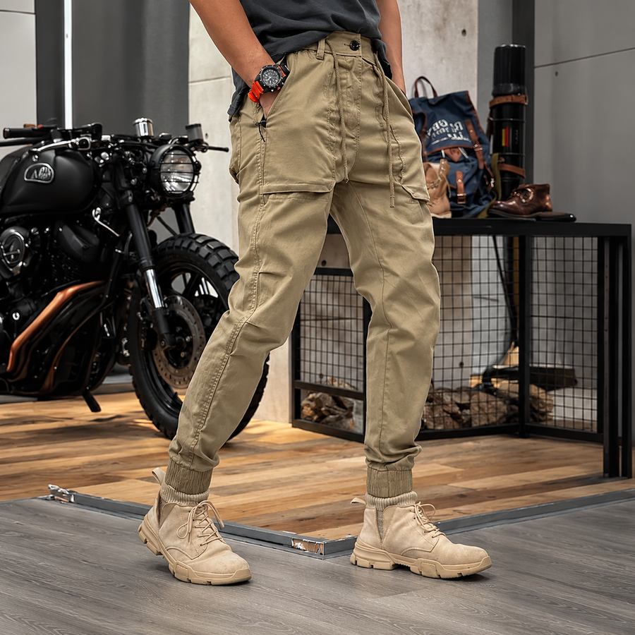 Pantalón Cargo Elástico para Hombre