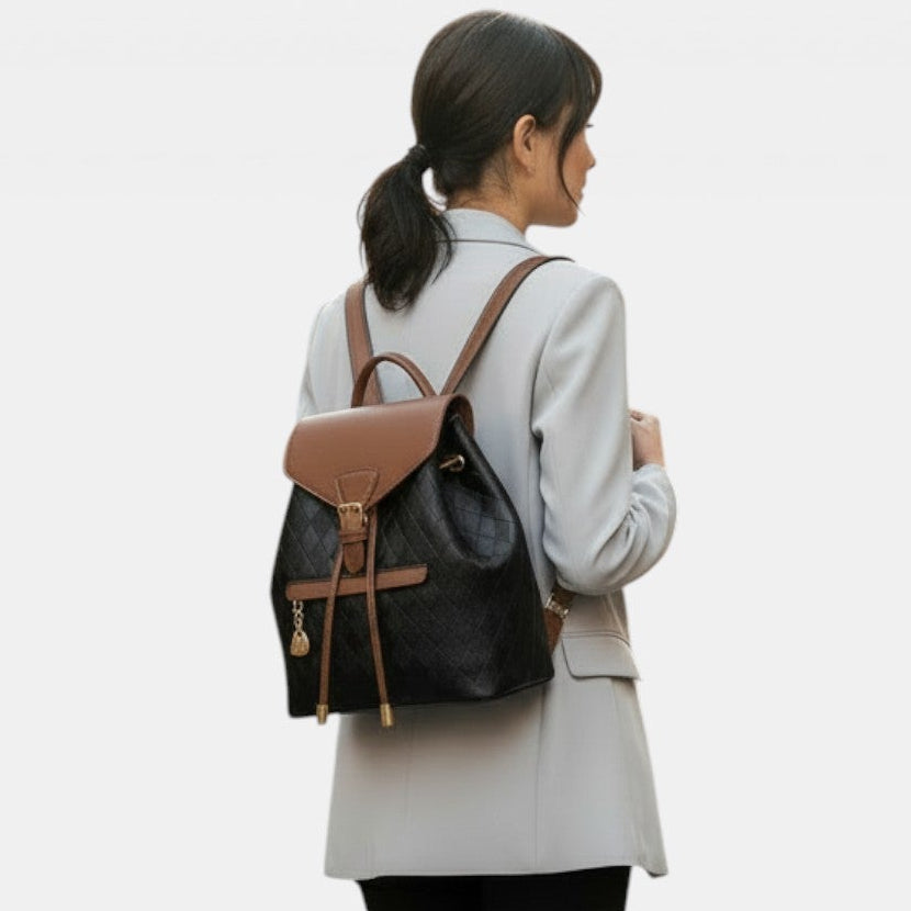 Multifunctional Leather Backpack for Women