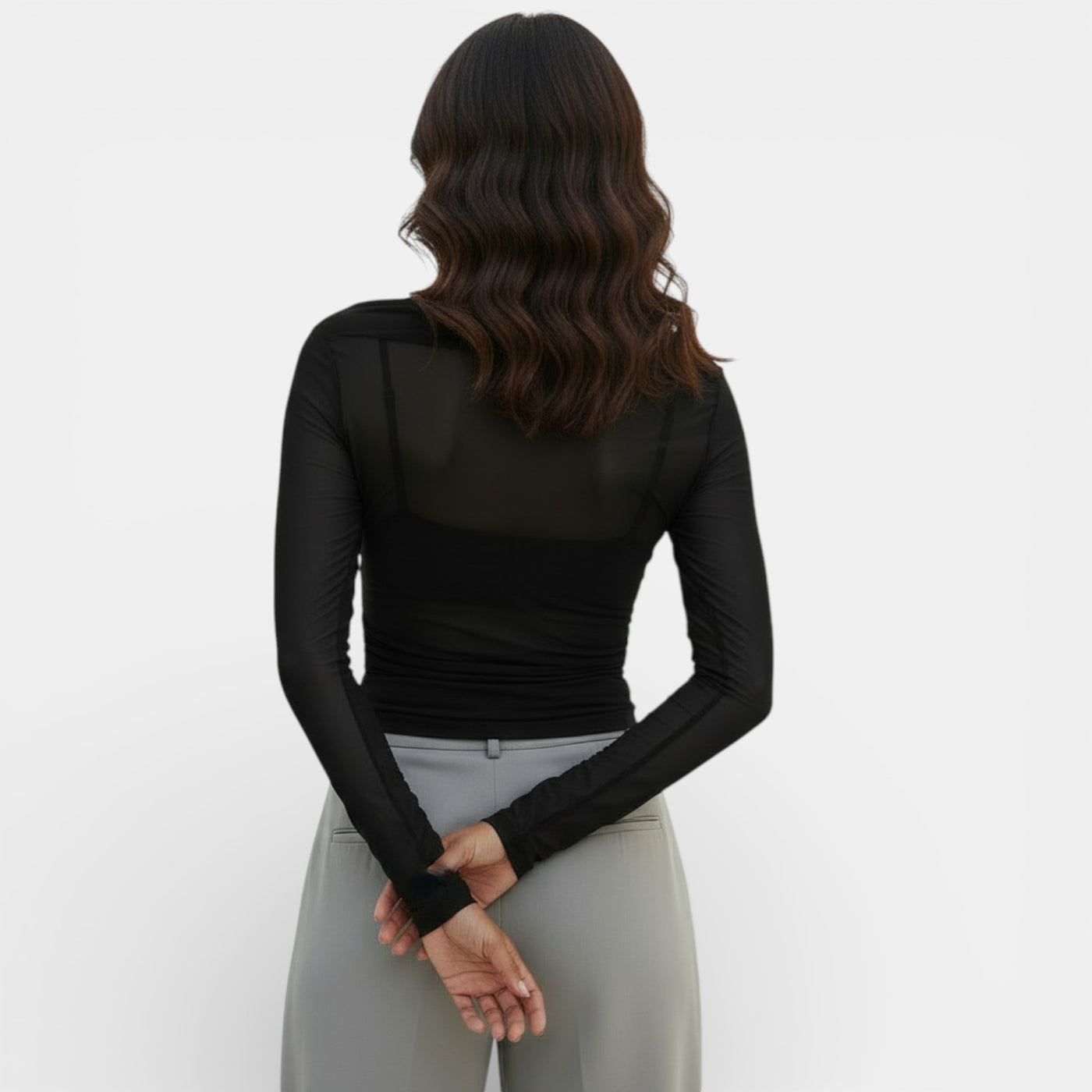 Women's Sheer Fitted Top