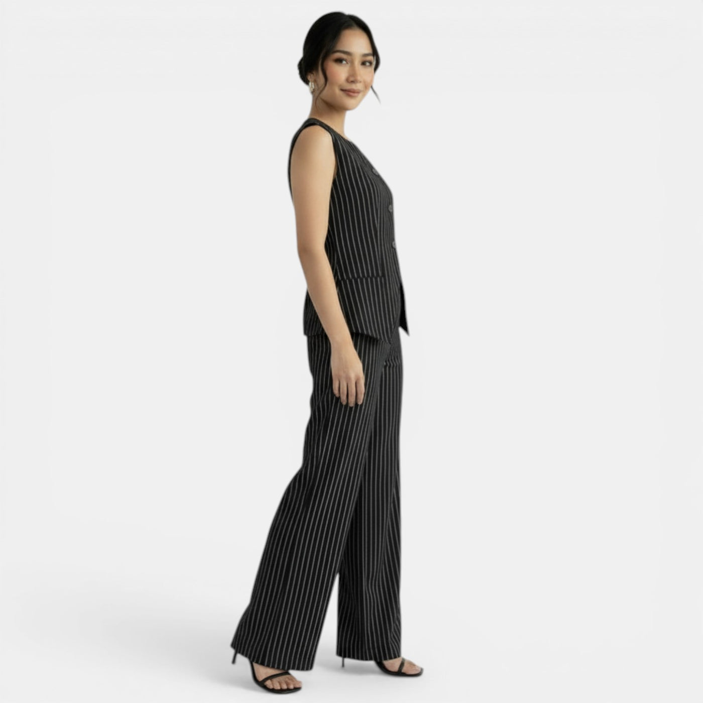 Women's Elegant Striped Suit