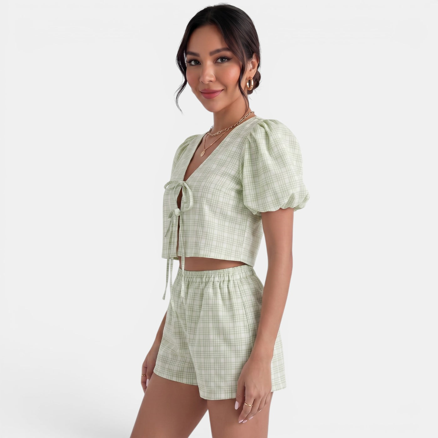 Conjunto Cuadros Mujer Verano