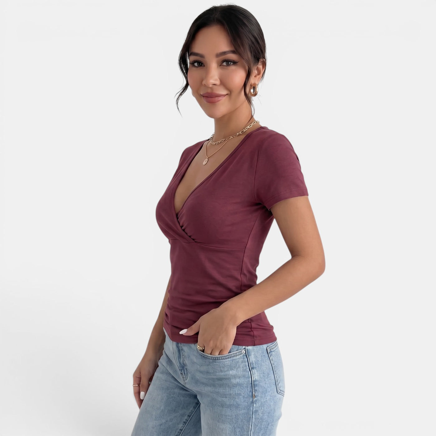 Camiseta Mujer Básica Verano