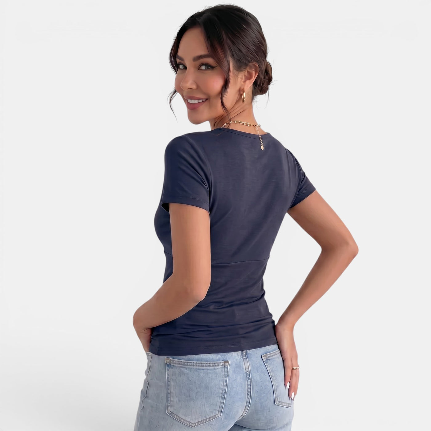 Camiseta Mujer Básica Verano
