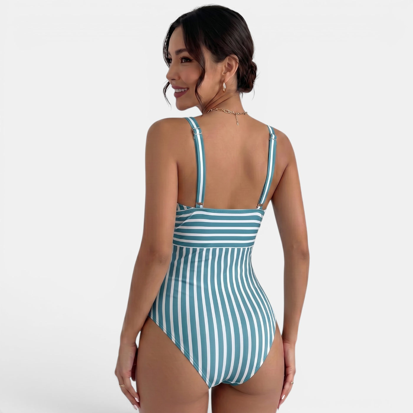 Bañador Mujer Reductor Escote V