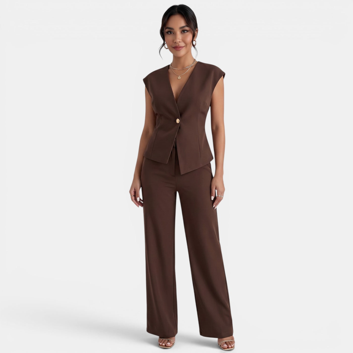 Conjunto Mujer Blazer Pantalón Elegante