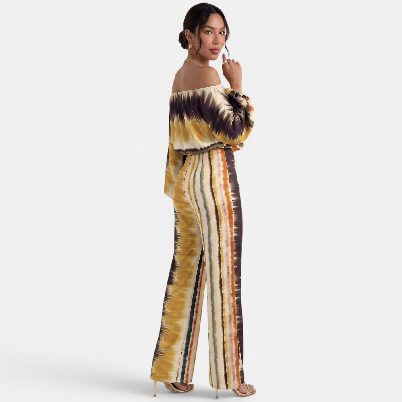 Conjunto Palazzo Estampado Verano