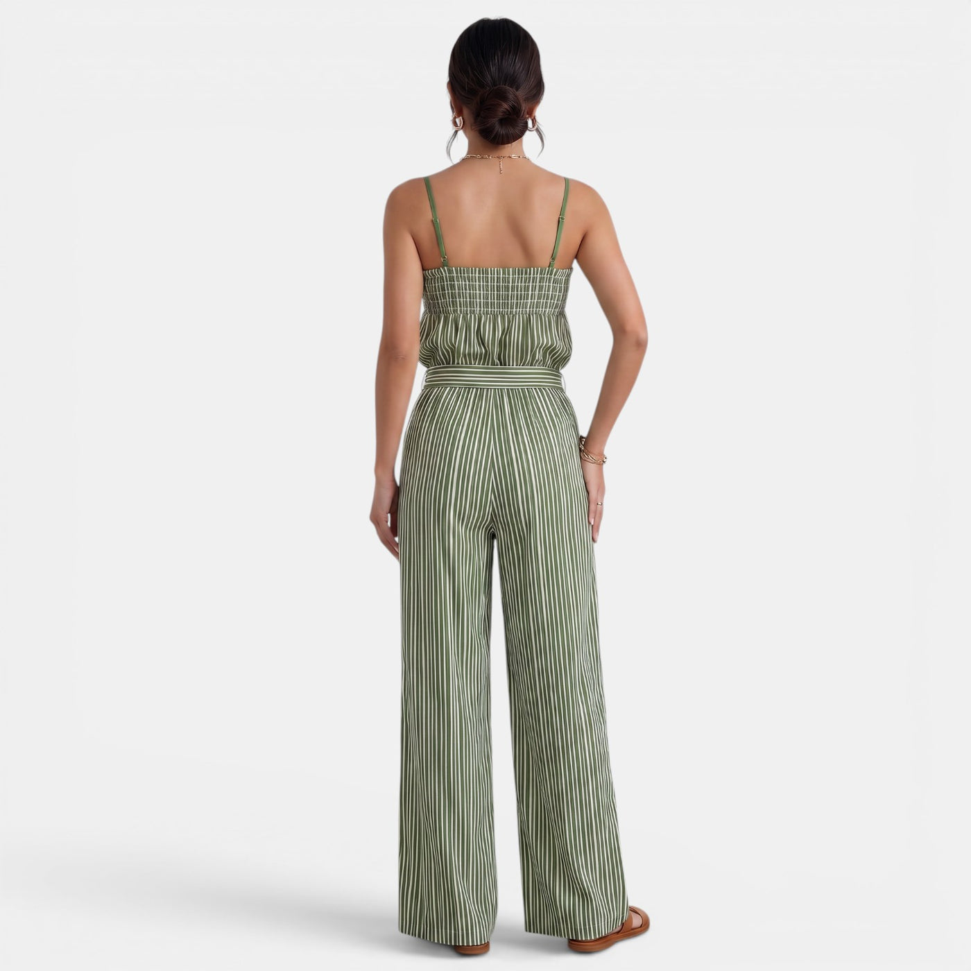 Women's Striped Summer Set