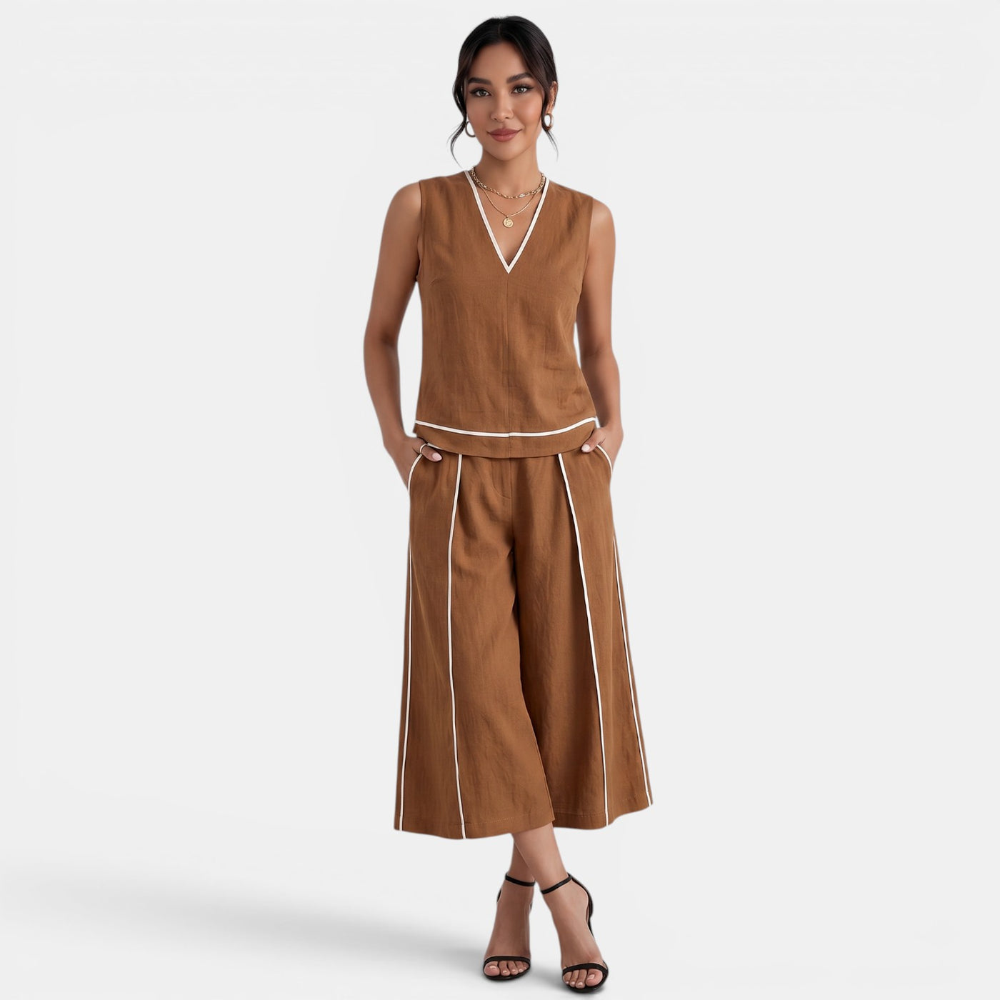 Women's Linen Summer Set