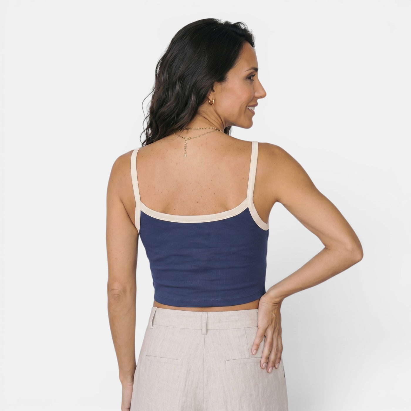 Women's Summer Fitted Crop Top