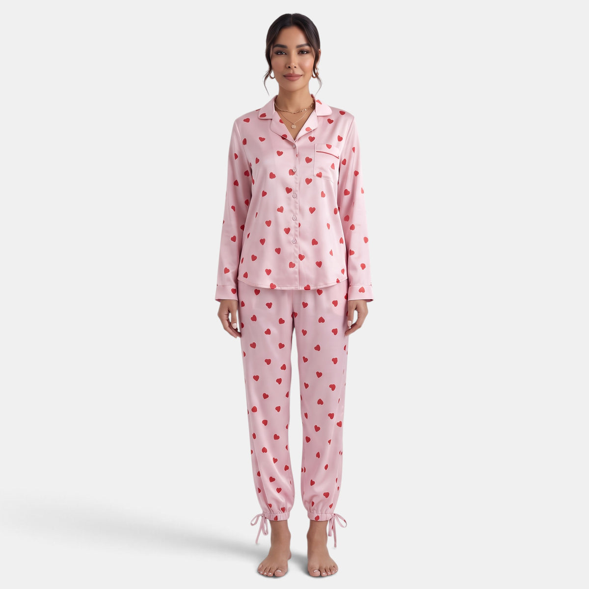 Women's Loungewear Pajama Set - Soft Two-Piece Sleepwear
