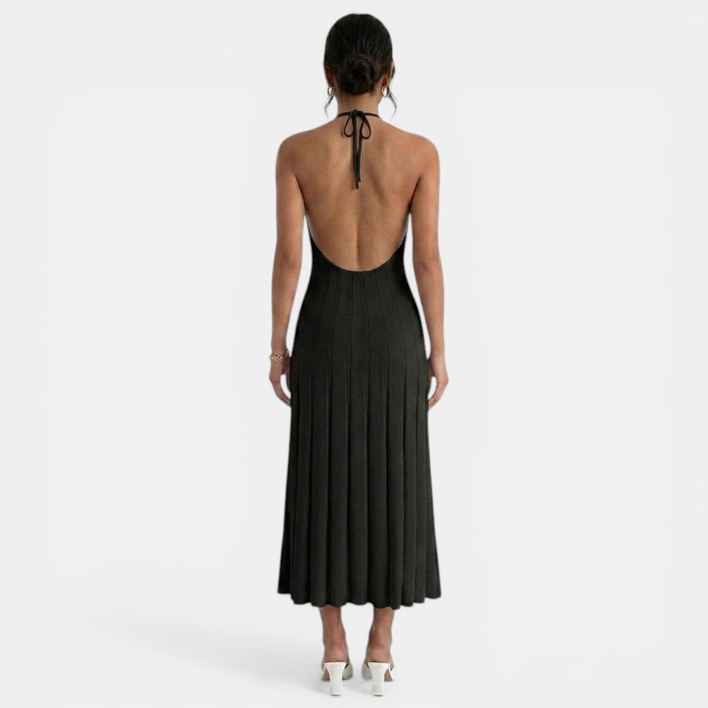 Vestido Midi Punto Mujer Verano