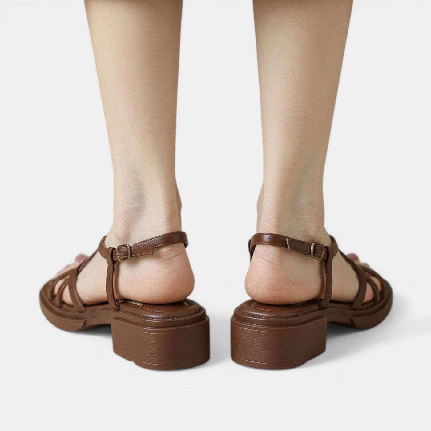 Women's Flat Crossover Sandals