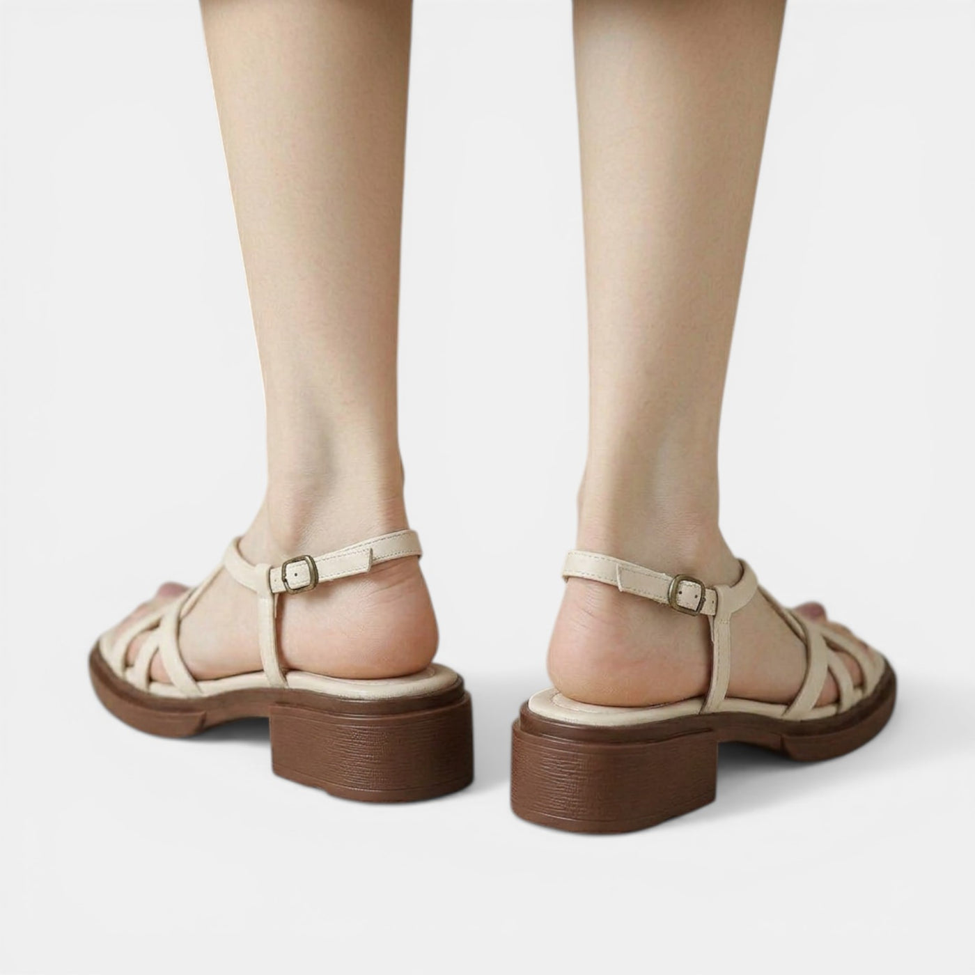 Women's Flat Crossover Sandals