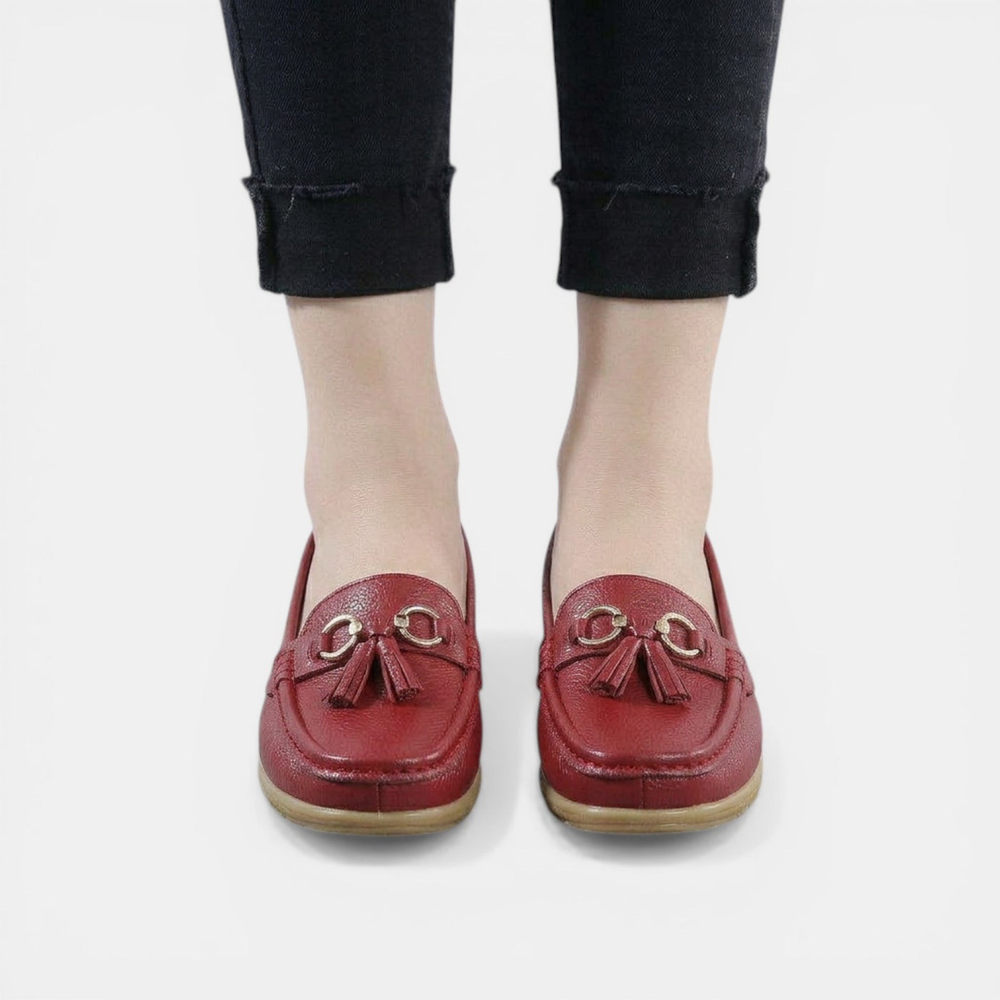 Women's Orthopedic Leather Loafers