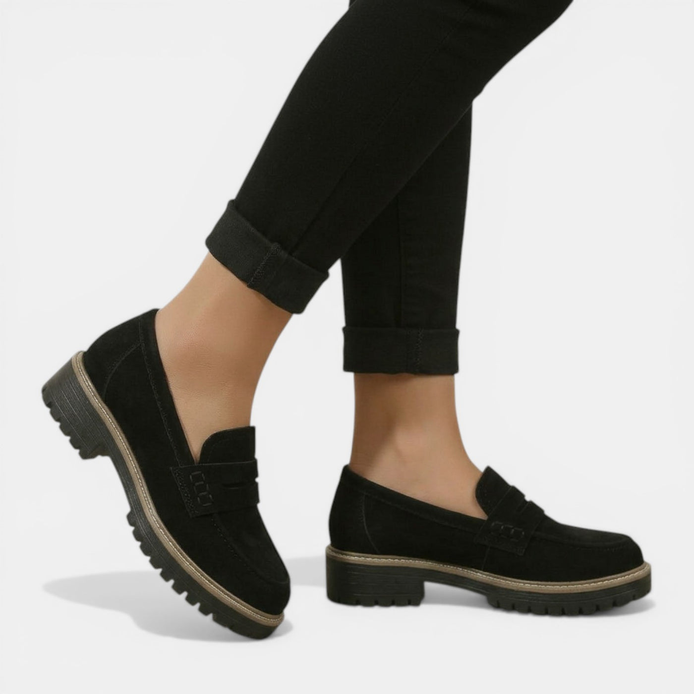 Orthopedic Platform Loafers for Women