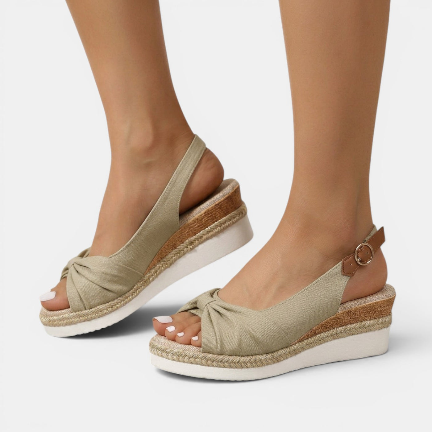 Women's Orthopedic Espadrille Wedge Sandals