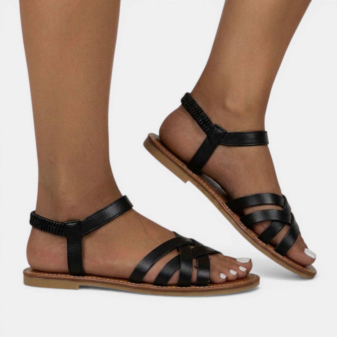 Flat Strappy Sandals