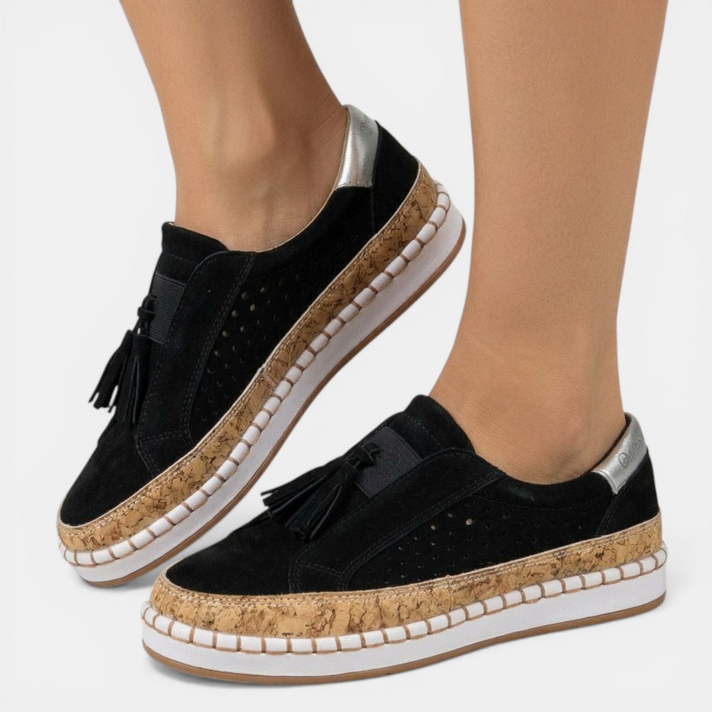 Women's Orthopedic Loafers with Fringes