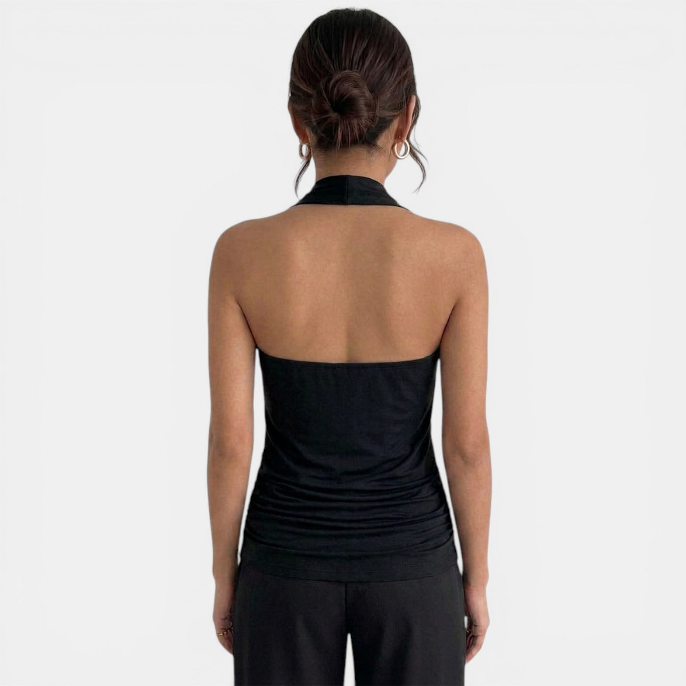 Women's V-Neck Halter Top