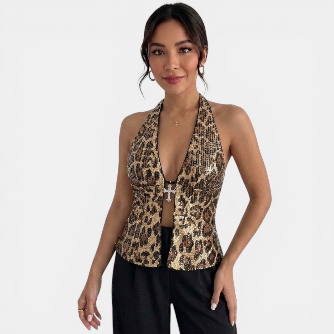 Women's Elegant Summer Halter Top