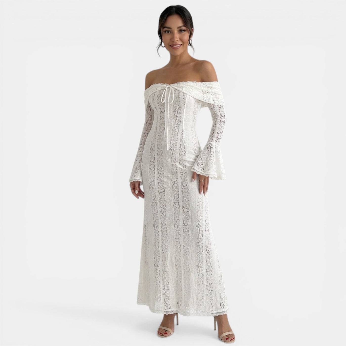 Women's Lace Maxi Dress