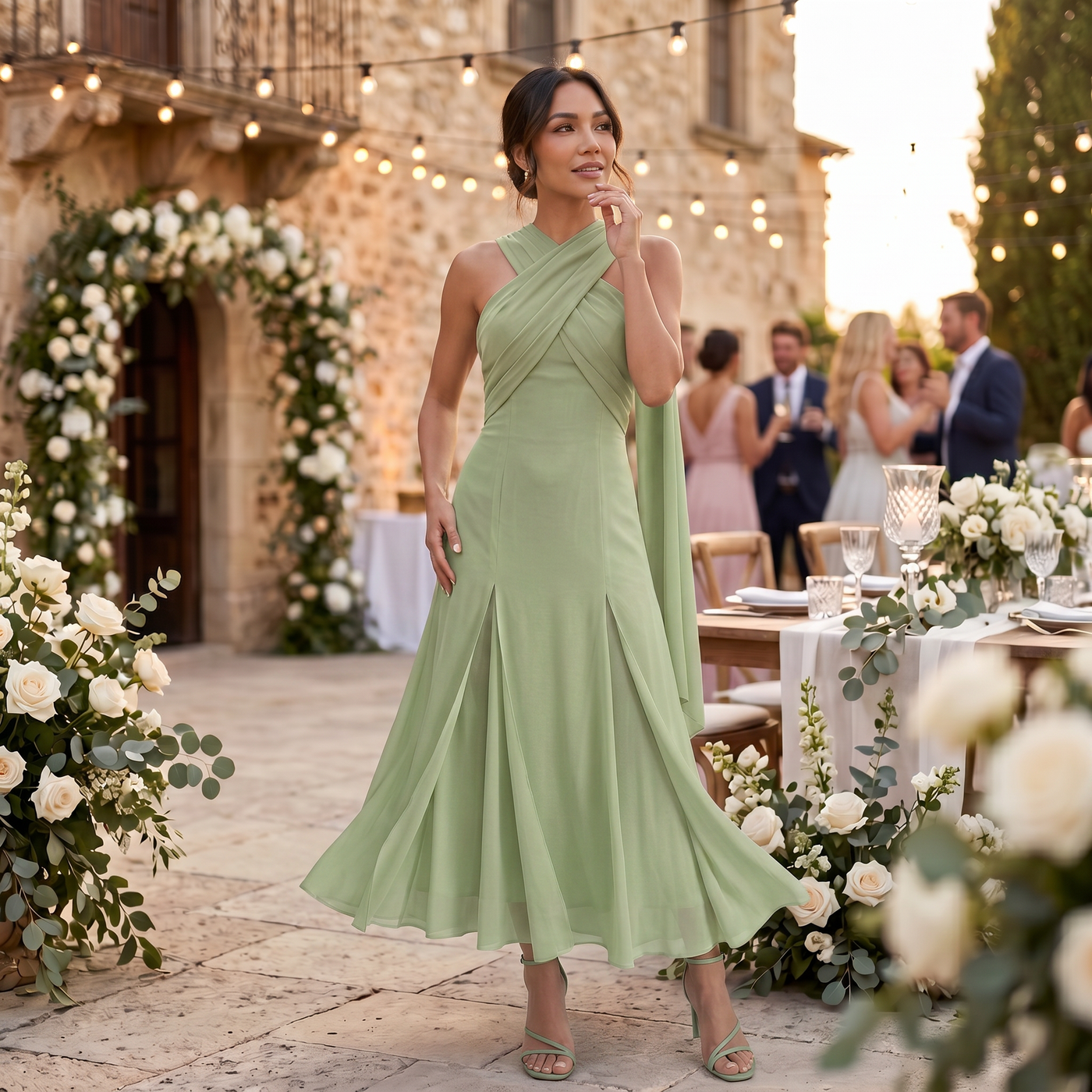 Long Wedding Guest Dress