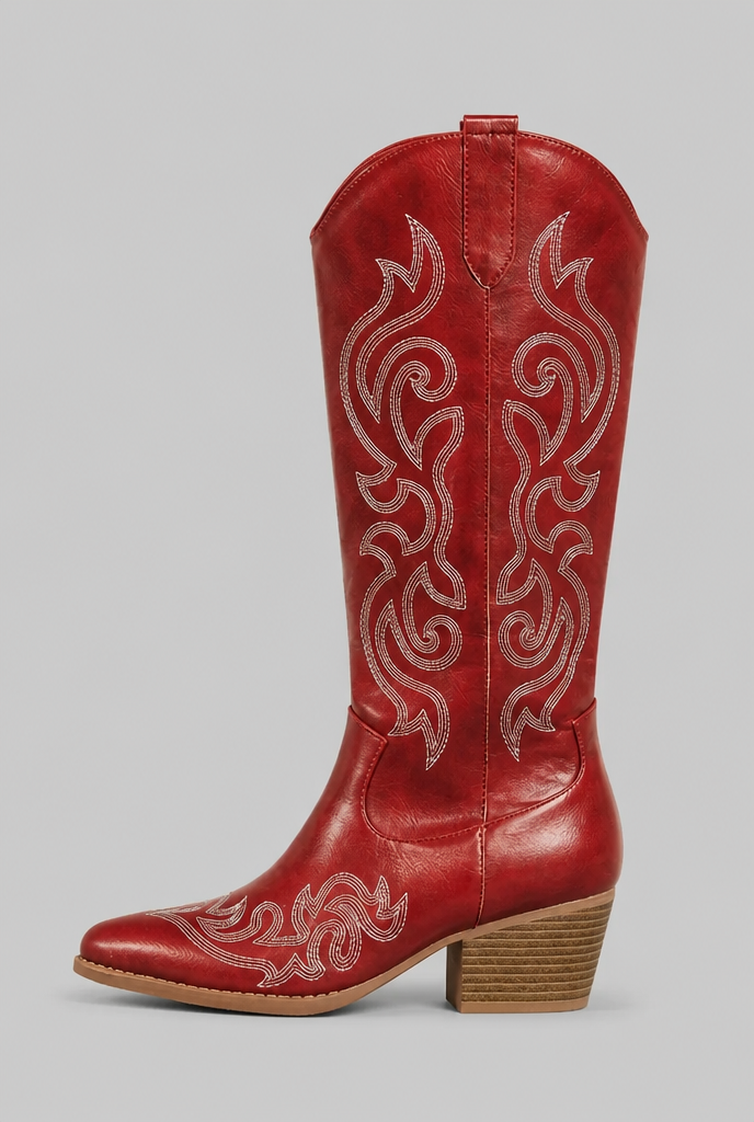Botas Camperas Mujer de Caña Ancha de Piel con Cremallera