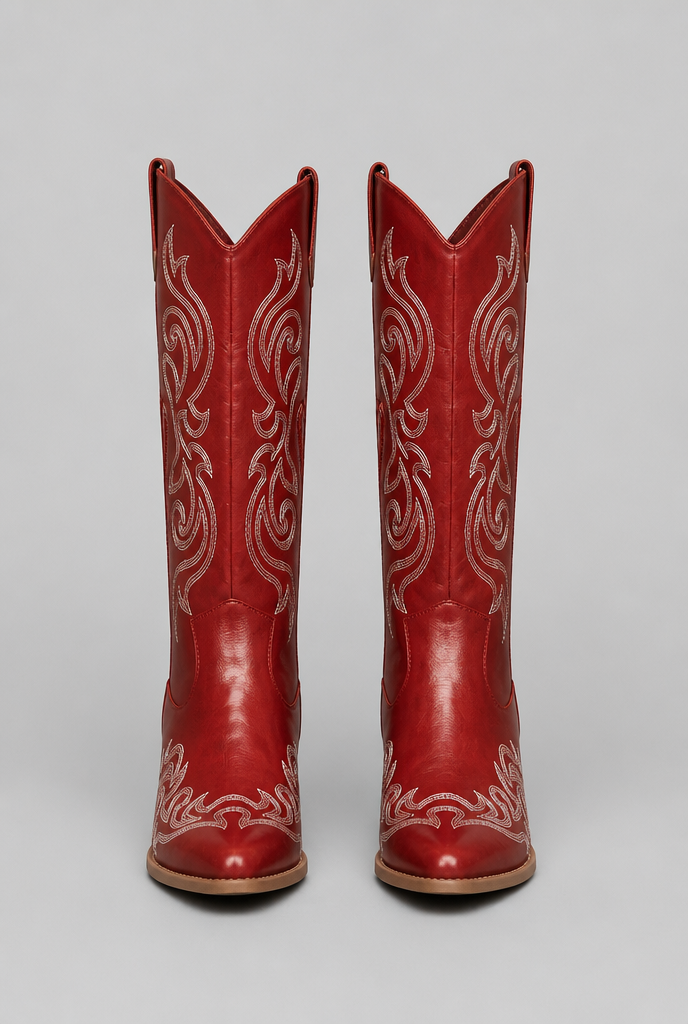 Botas Camperas Mujer de Caña Ancha de Piel con Cremallera