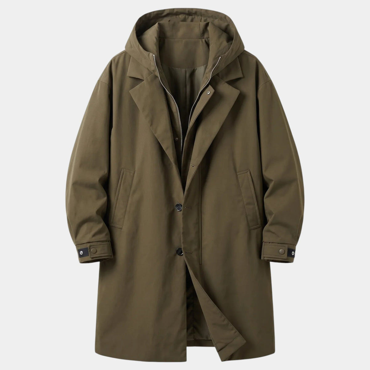 Chaqueta Impermeable Hombre Ligera con Capucha